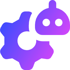 Ai Settings Robot Icon from Core Gradient Set