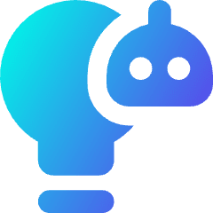 Ai Technology Robot Icon from Core Gradient Set