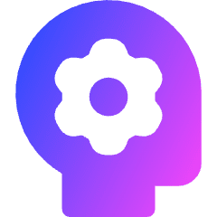 Critical Thinking 2 Icon from Core Gradient Set