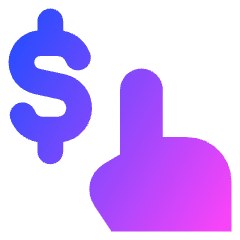 Investment Selection Icon from Core Gradient Set