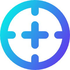 Target 3 Icon from Core Gradient Set