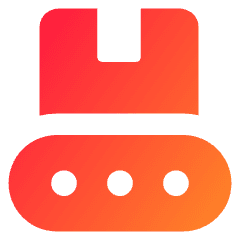 Production Belt Icon from Core Gradient Set