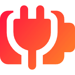 Battery Charging Plug Icon from Core Gradient Set