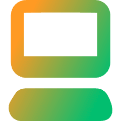 Desktop Icon from Core Gradient Set