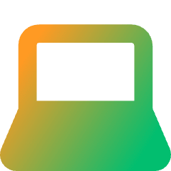 Laptop Icon from Core Gradient Set