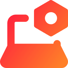 Laptop Setting 1 Icon from Core Gradient Set