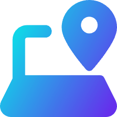 Laptop Track Icon from Core Gradient Set