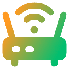 Wifi Router Icon from Core Gradient Set