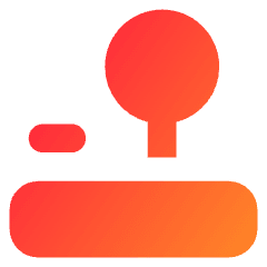 Controller Stick Icon from Core Gradient Set