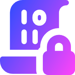 Database Encryption 2 Icon from Core Gradient Set