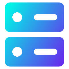 Database Server 1 Icon from Core Gradient Set
