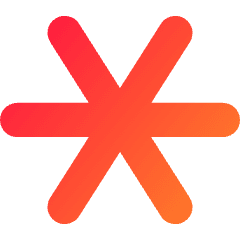 Asterisk 2 Icon from Core Gradient Set