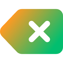 Delete Keyboard Icon from Core Gradient Set