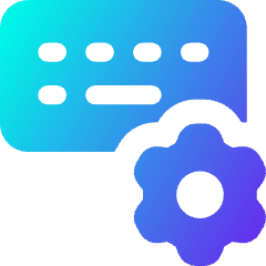 Keyboard Option Setting 2 Icon from Core Gradient Set