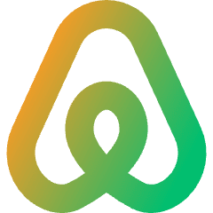 Airbnb Logo Icon from Core Gradient Set