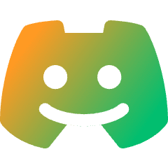 Discord Logo Icon from Core Gradient Set