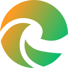 Edge Logo Icon from Core Gradient Set