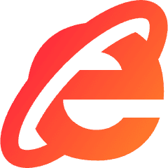 Explorer Logo Icon from Core Gradient Set