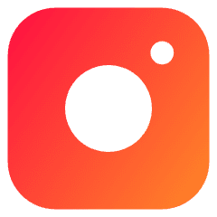 Instagram Logo Icon from Core Gradient Set