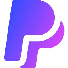 Paypal Logo Icon from Core Gradient Set