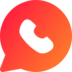 Whatsapp Logo Icon from Core Gradient Set