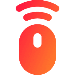Mouse Wireless 1 Icon from Core Gradient Set