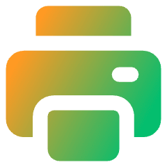 Printer Icon from Core Gradient Set