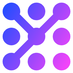 Machine Learning Icon from Core Gradient Set