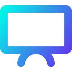 Screen 2 Icon from Core Gradient Set