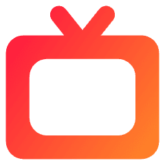 Screen Tv Icon from Core Gradient Set