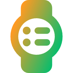 Watch Circle Menu Icon from Core Gradient Set
