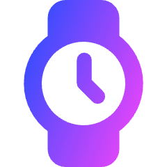 Watch Circle Time Icon from Core Gradient Set