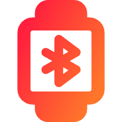 Watch Square Bluetooth Icon from Core Gradient Set