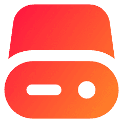 Hard Drive 2 Icon from Core Gradient Set