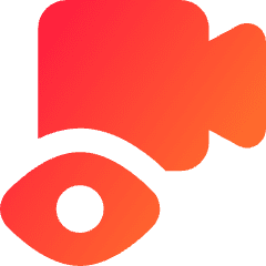 Live Video Online View Icon from Core Gradient Set