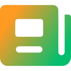 News Paper Icon from Core Gradient Set
