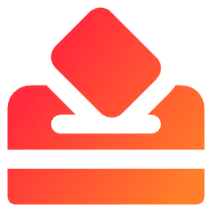 Politics Vote 2 Icon from Core Gradient Set