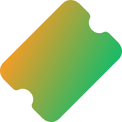 Ticket 1 Icon from Core Gradient Set