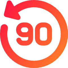 Button Go Backward 90 Icon from Core Gradient Set