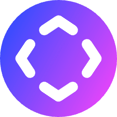 Button Move Circle Icon from Core Gradient Set