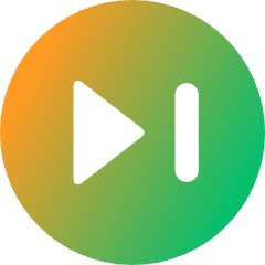 Button Next Circle Icon from Core Gradient Set