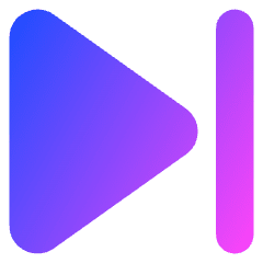 Button Next Icon from Core Gradient Set