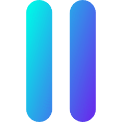 Button Pause 1 Icon from Core Gradient Set