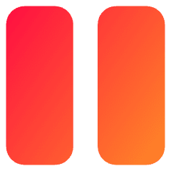 Button Pause 2 Icon from Core Gradient Set