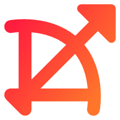 Bow Icon from Core Gradient Set