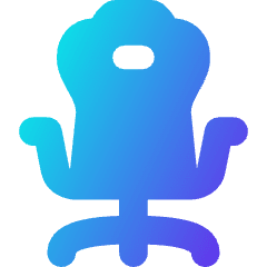 Chair 1 Icon from Core Gradient Set