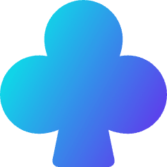 Clubs Symbol Icon from Core Gradient Set