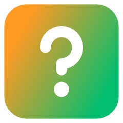 Dice Question Icon from Core Gradient Set