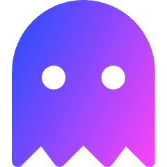 Ghost Icon from Core Gradient Set