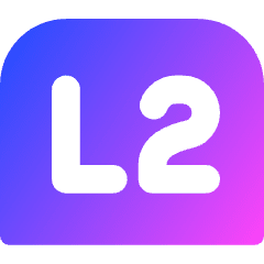 Left Button Two Icon from Core Gradient Set
